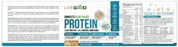 Pack nutrition consciente sportive et saine LiveGood