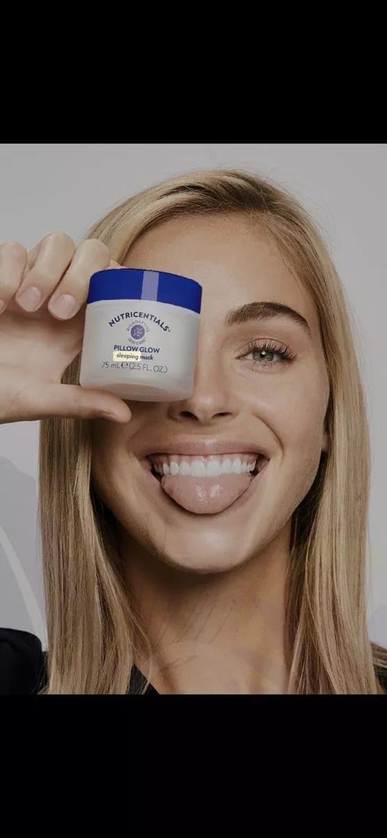 Pillow Glow Face Mask, Moisturizing Sleep Gel-Cream, Anti-Wrinkle and Regenerate, 75 ml