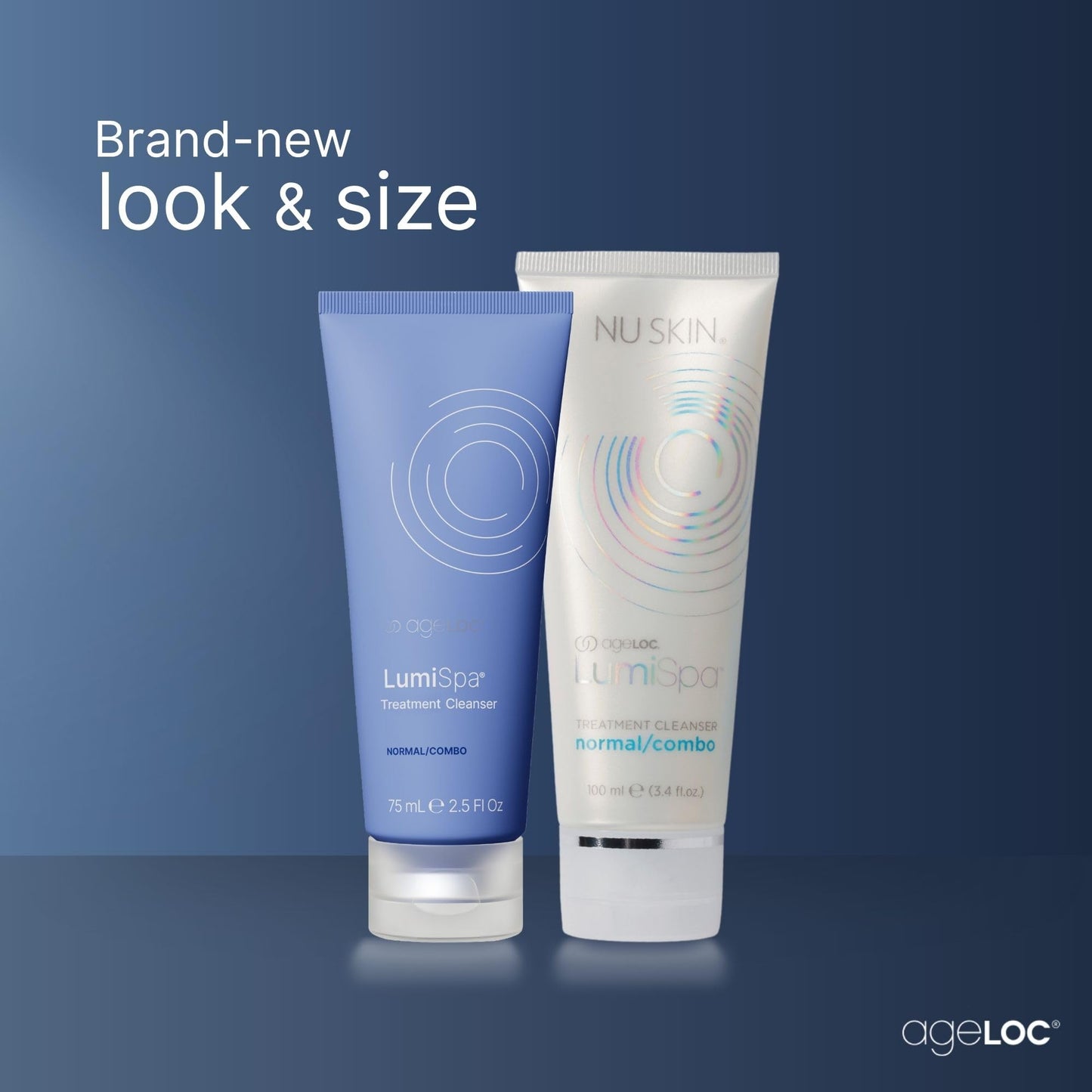 Nu Skin ageLOC LumiSpa Treatment Cleanser | Sensitive Skin | Gentle and Comforting Formula for Balanced Complexion | Enhanced LumiSpa Performance | Infused with ageLOC Technology | 3.4 fl oz