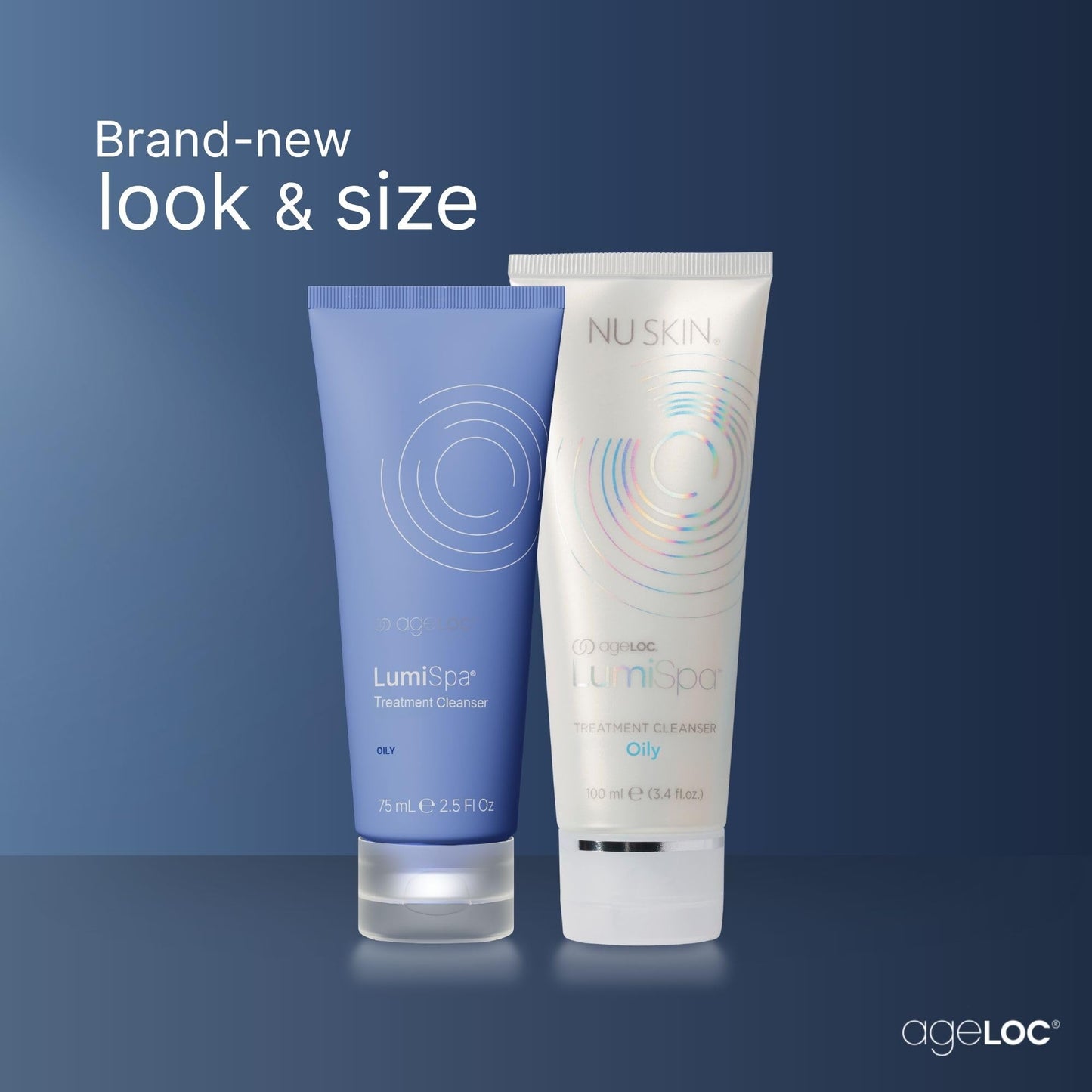 Nu Skin ageLOC LumiSpa Treatment Cleanser | Sensitive Skin | Gentle and Comforting Formula for Balanced Complexion | Enhanced LumiSpa Performance | Infused with ageLOC Technology | 3.4 fl oz