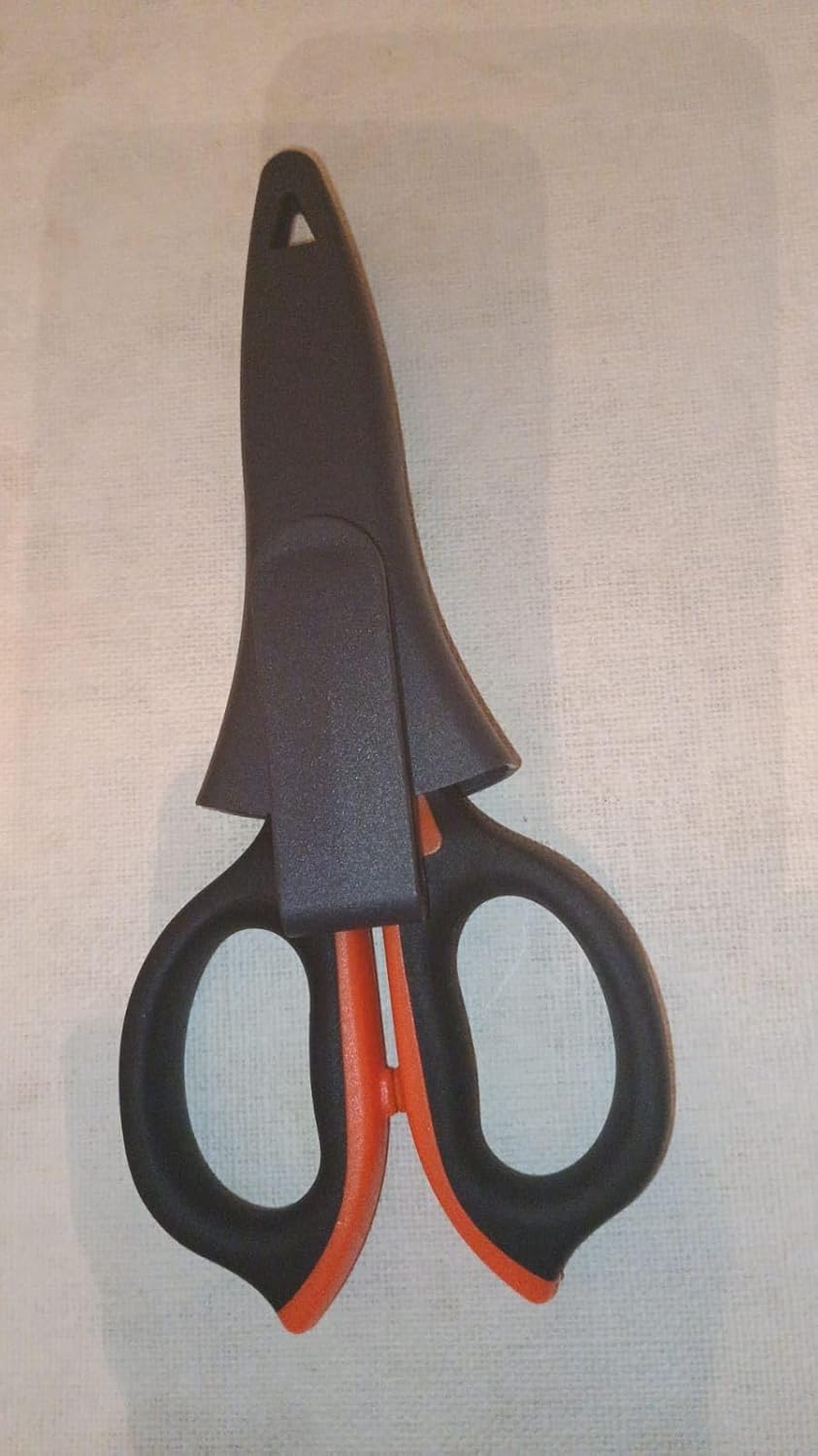 Scissors for Electricians, High Carbon Steel Scissors, Household Tools, Wire Stripping, Cutting Tools for Fabric, Paper and Cable