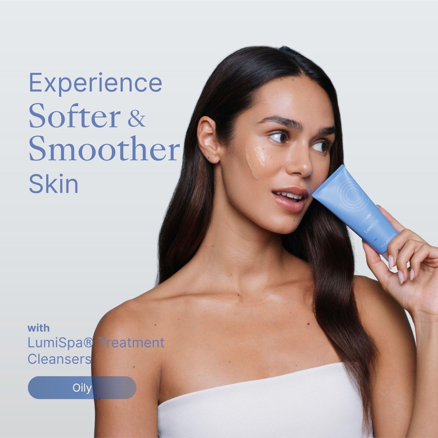 Nu Skin ageLOC LumiSpa Treatment Cleanser | Sensitive Skin | Gentle and Comforting Formula for Balanced Complexion | Enhanced LumiSpa Performance | Infused with ageLOC Technology | 3.4 fl oz